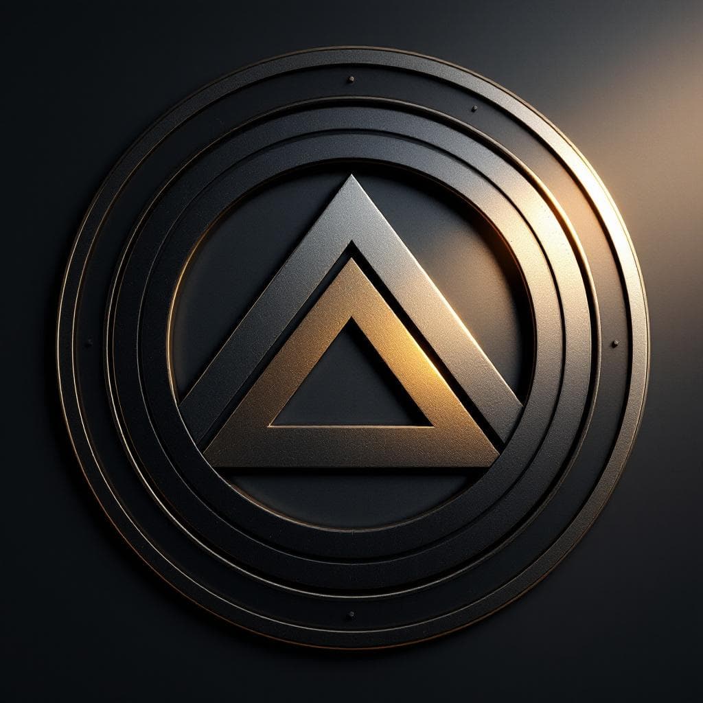 AI generated: Create an image of 

Industry Sigil: The Tri-Standard Seal

A three-layered circle:

Outer Rin...