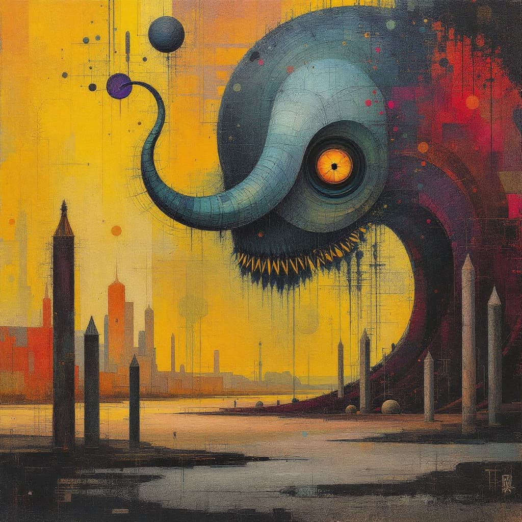 AI generated: abstract surrealism