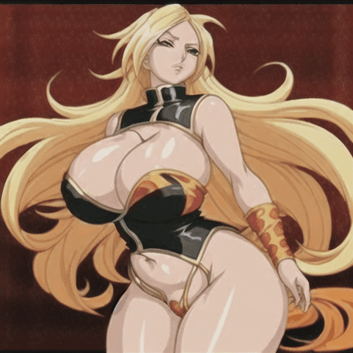 AI generated: Tempting hot sexy gorgeous curvy tsunade perfect body anime style creampie