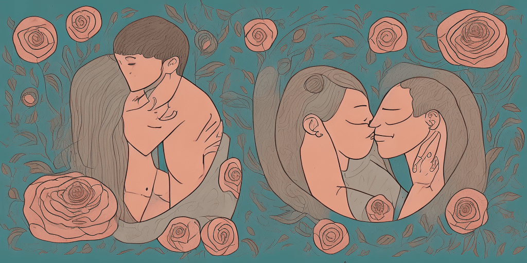 AI generated: Illustration about changes in love
