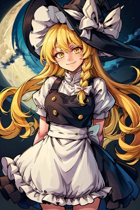Marisa Kirisame | 霧雨・魔理沙 (Touhou PC-98) [Illustrious & SD1.5]