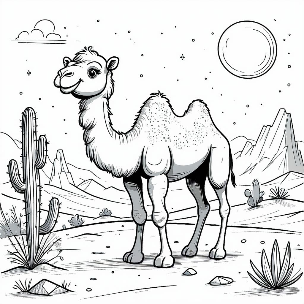 AI generated: Create a fun and engaging coloring book designed for 2 to 4 year olds. Illustrations should feature ...