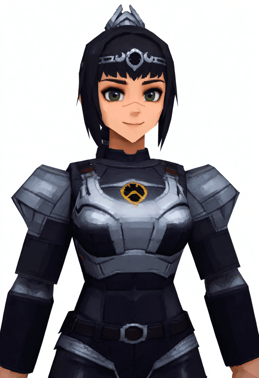 Low Poly PS1 / PSX Render - Style IllustriousXL - Noob LORA