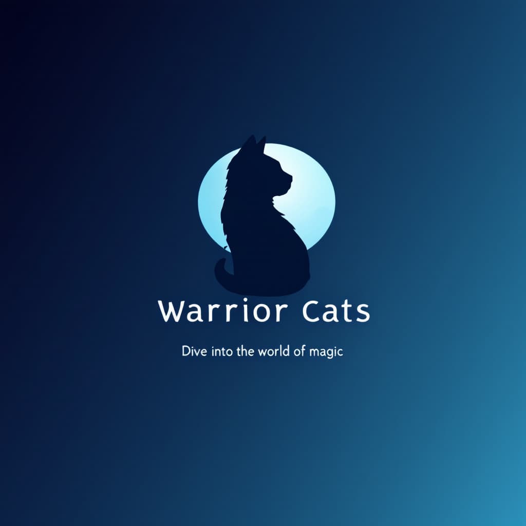 AI generated: Create a minimalistic banner with a gradient background that goes from dark to light blue. Place a s...