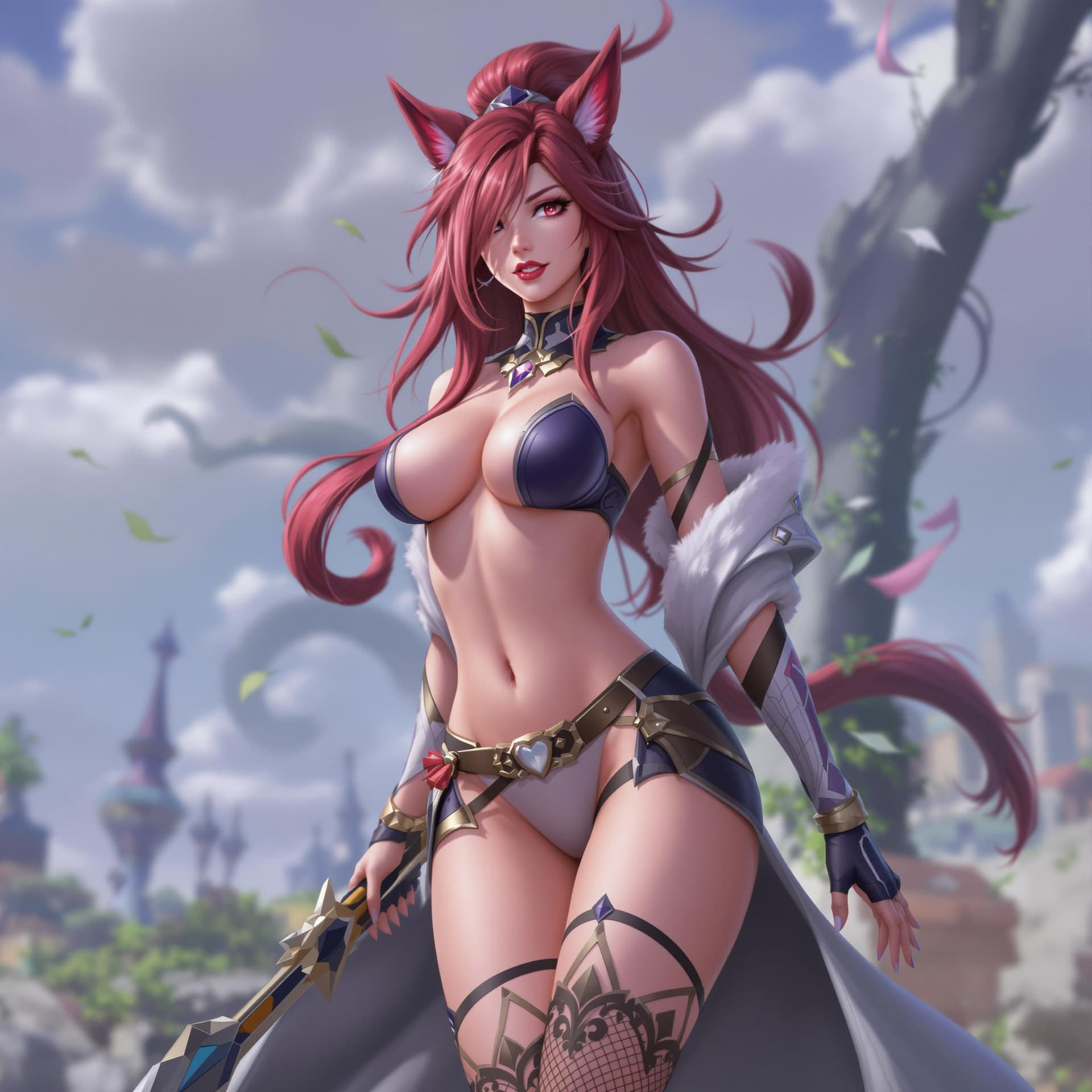 AI generated: Ahri