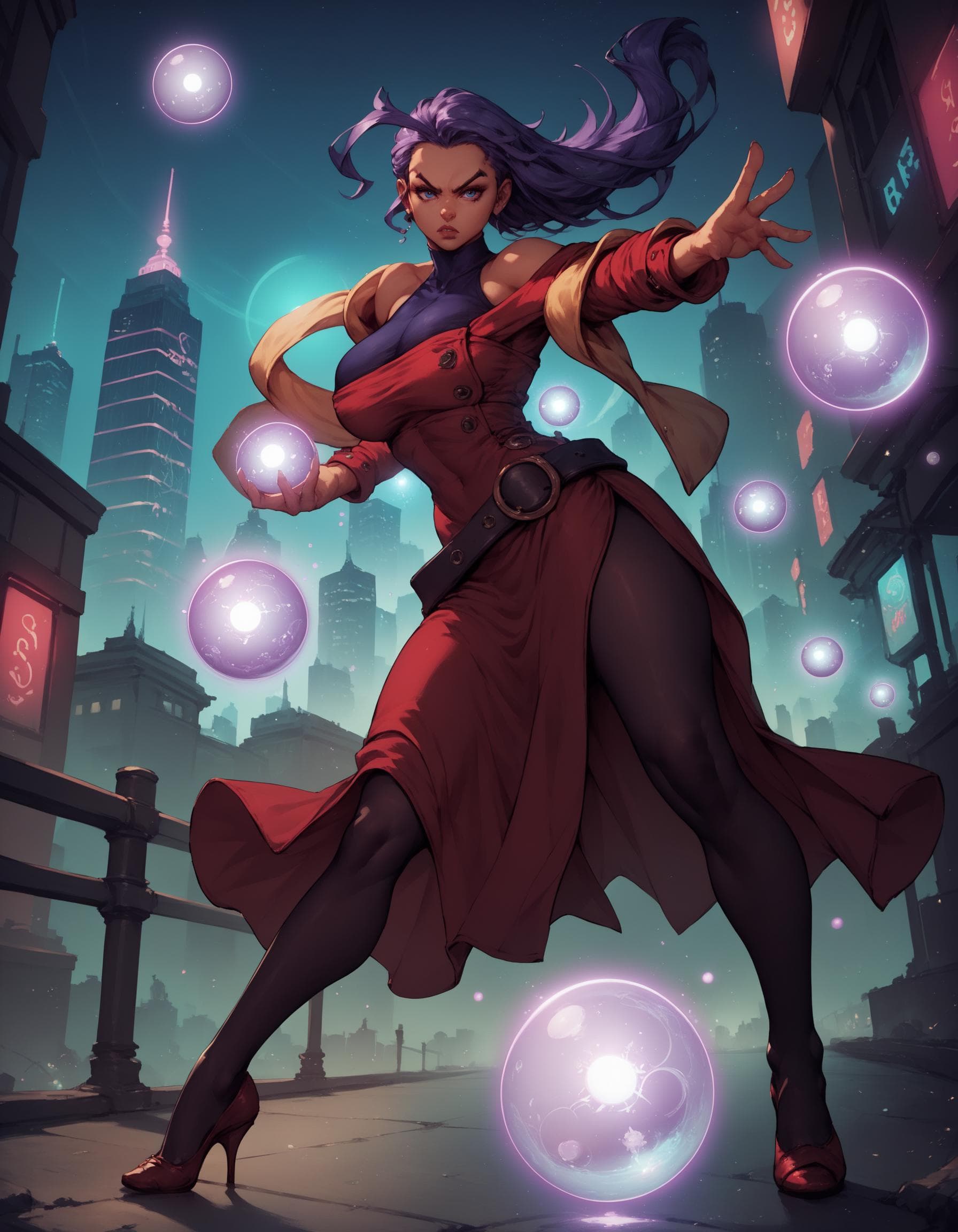 Rose: Street Fighter (illustrious PonyXL)