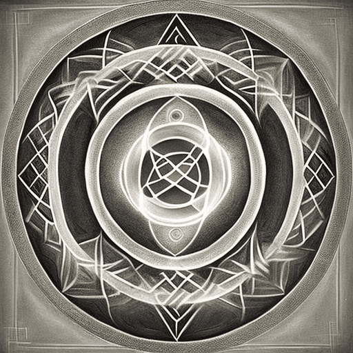 AI generated: “Describe a mystical and intricate magic circle that embodies the essence of Shadowy Mist magic. The...