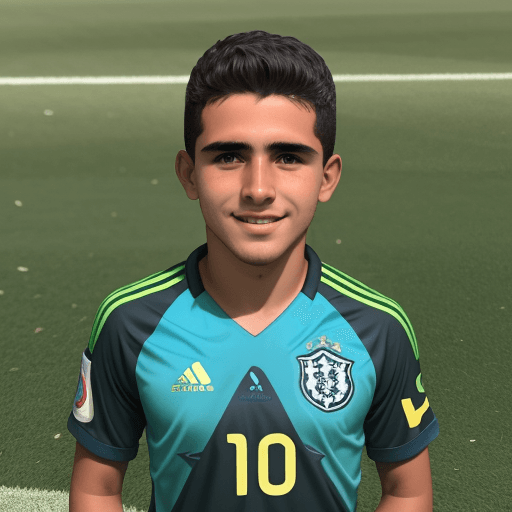 AI generated: espalda de jugador de futbol llamado Rodrigo con el dorsal 10

