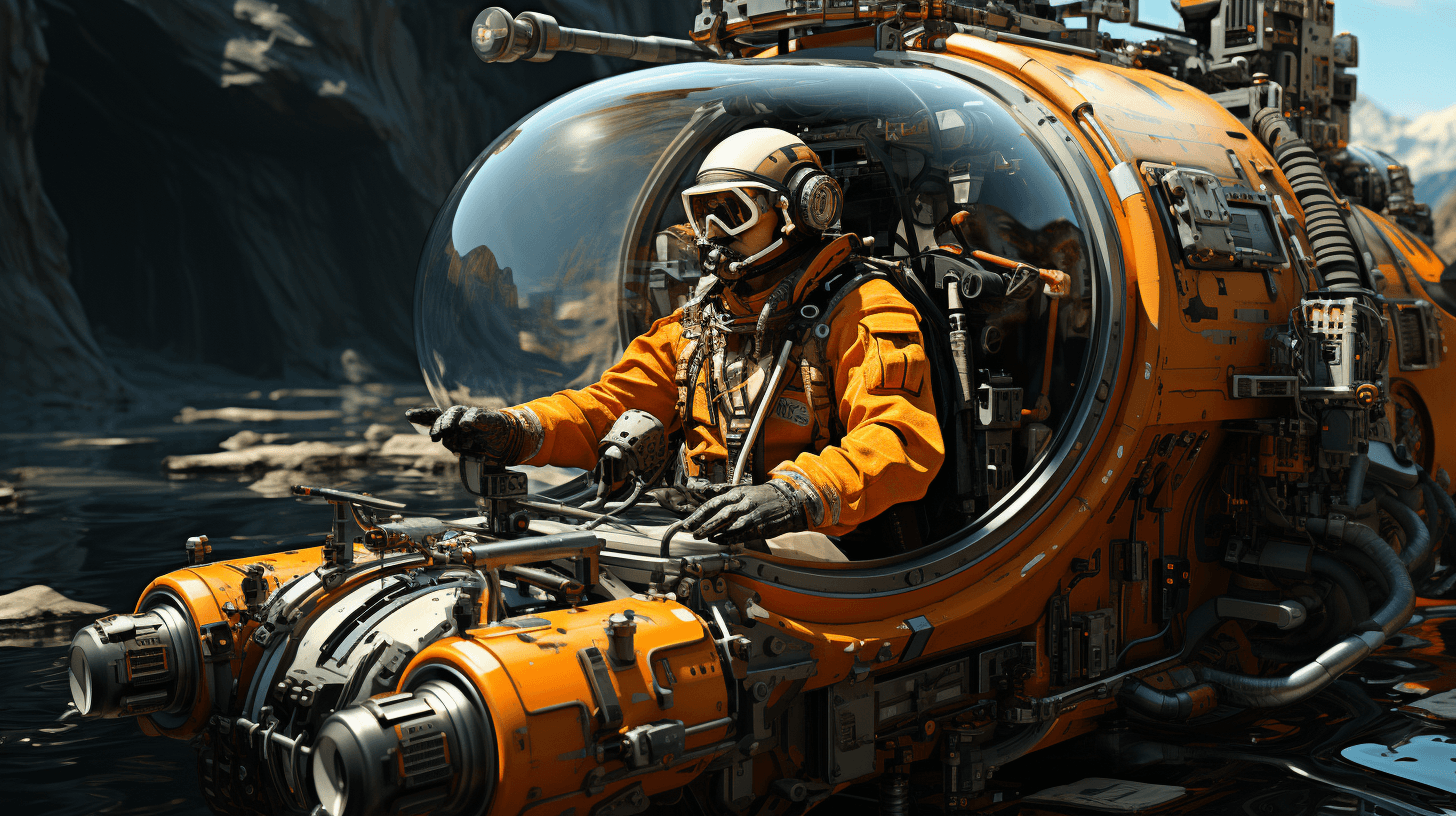 AI generated: atompunk::2, biopunk::1, cyberpunk::2, sci-fi, space odissey, detailed, illustration --ar 16:9 --s 1...