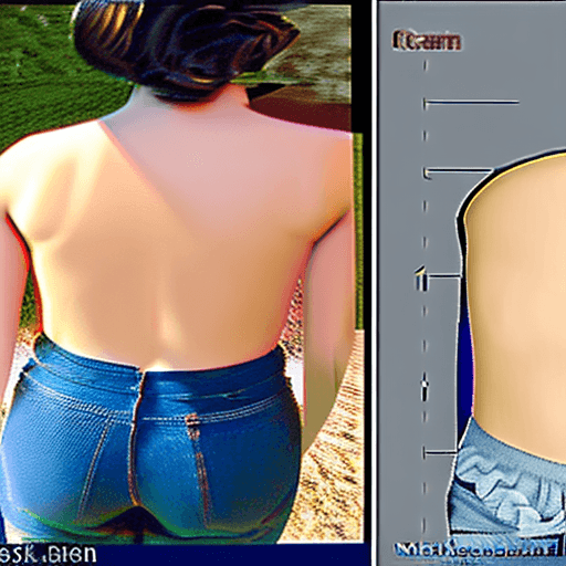 AI generated: back:1.3) to the (camera:1.1) (showing:1.1)(ass:1.1) ( seductive :1.1) (22.3) year old (woman:1.1) w...