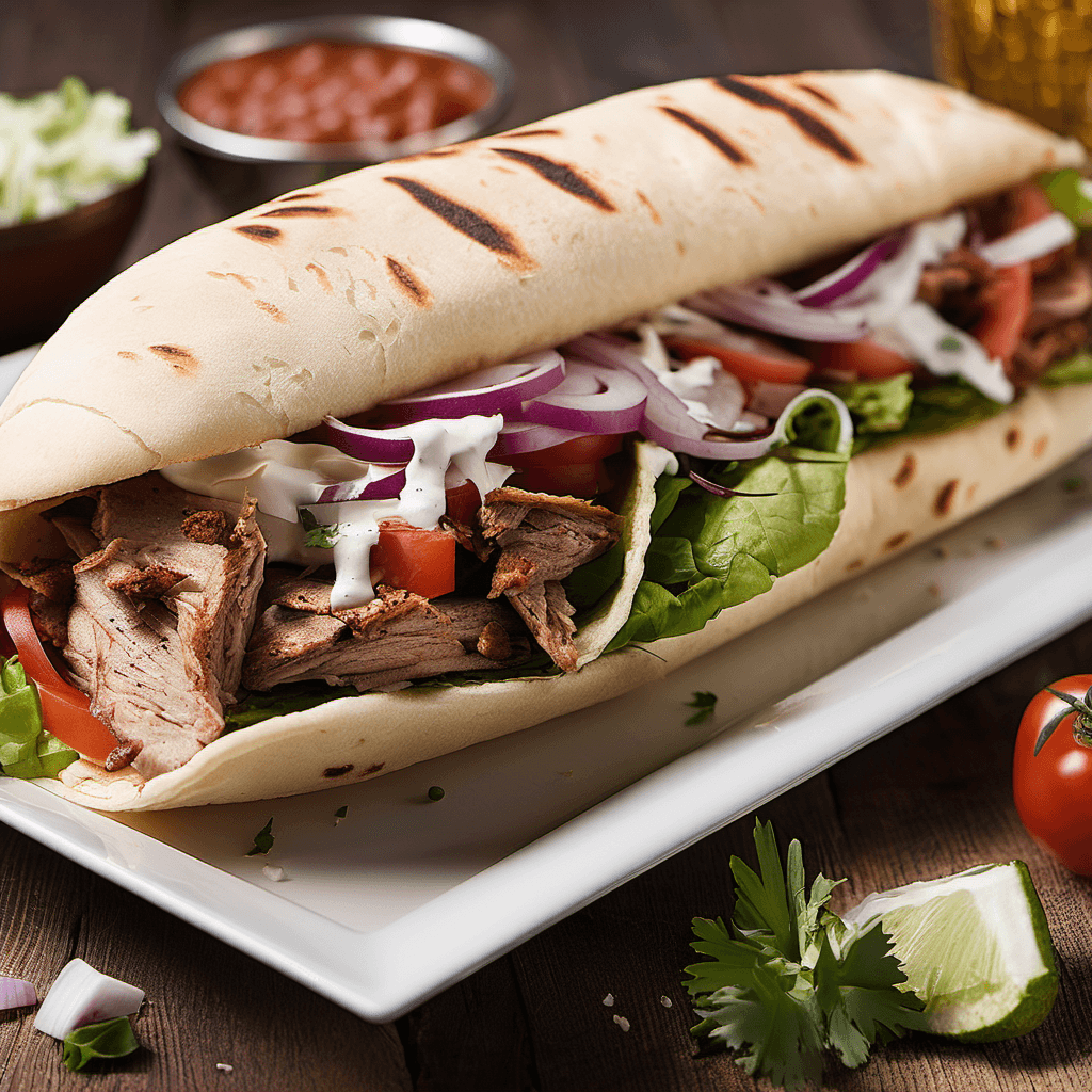 AI generated: Döner Kebab