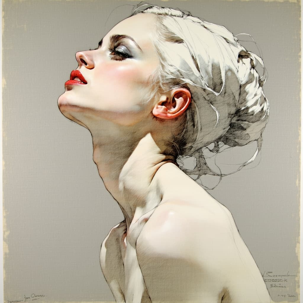 AI generated: inspired by the techniques of (((Joseph Christian Leyendecker))), featuring (bold brushwork) illustr...