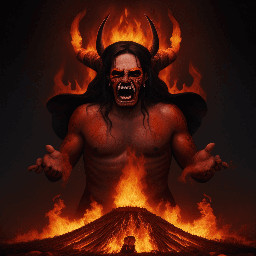 AI generated: el infierno