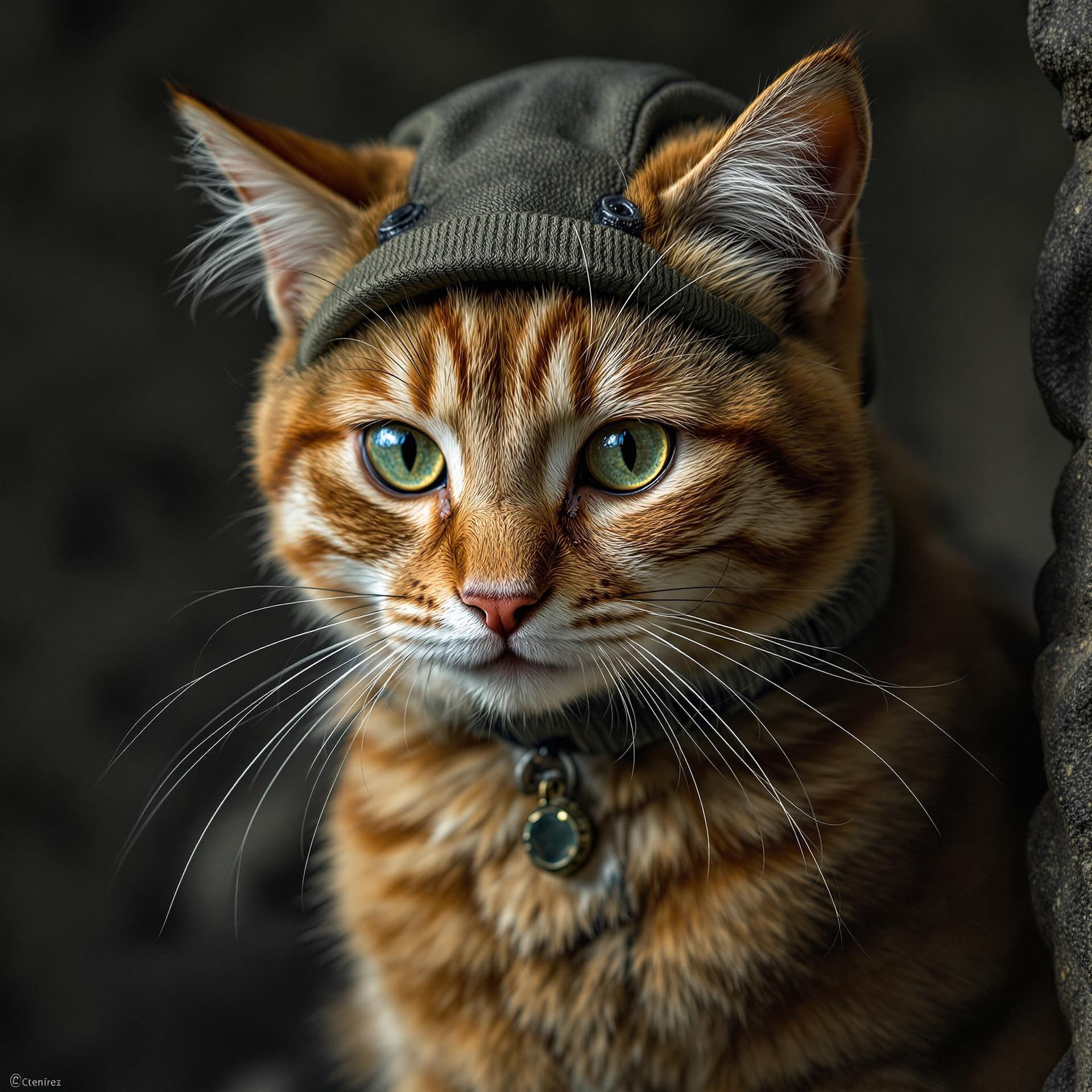 AI generated: cat special forces