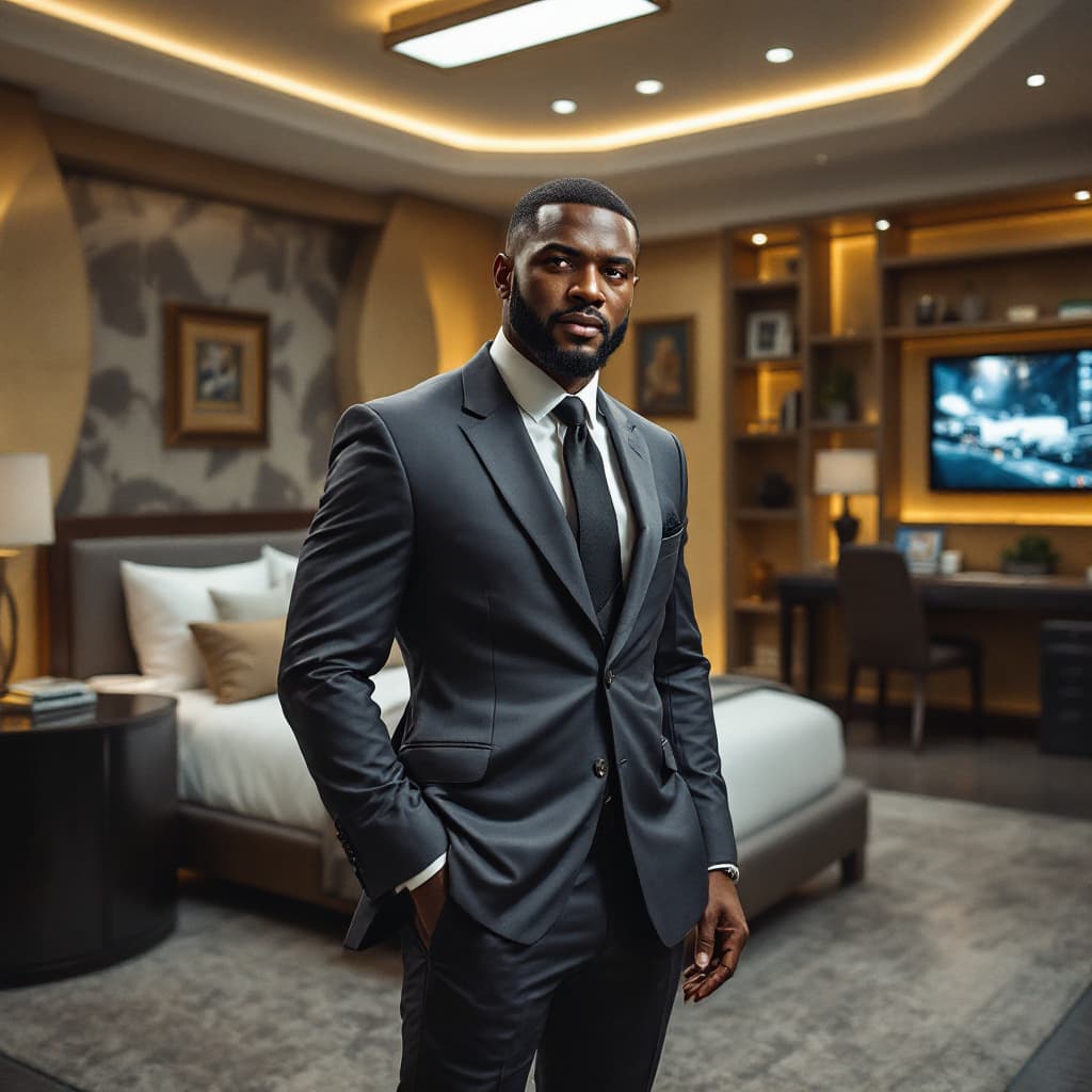 AI generated: Suit room Extreme