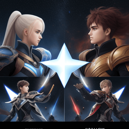 AI generated: battle of stars