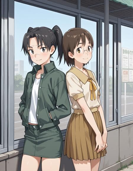 Isako and Yasako / Denno Coil - Image 1