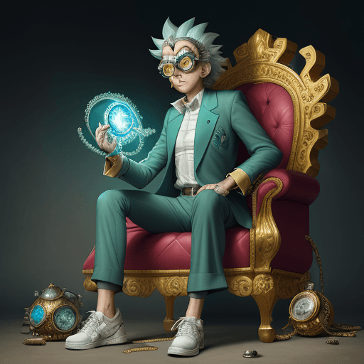 AI generated: masterpiece, best quality, photorealistic ,fashionRick, Rick Sanchez, like Rick And Morty, eyewear o...