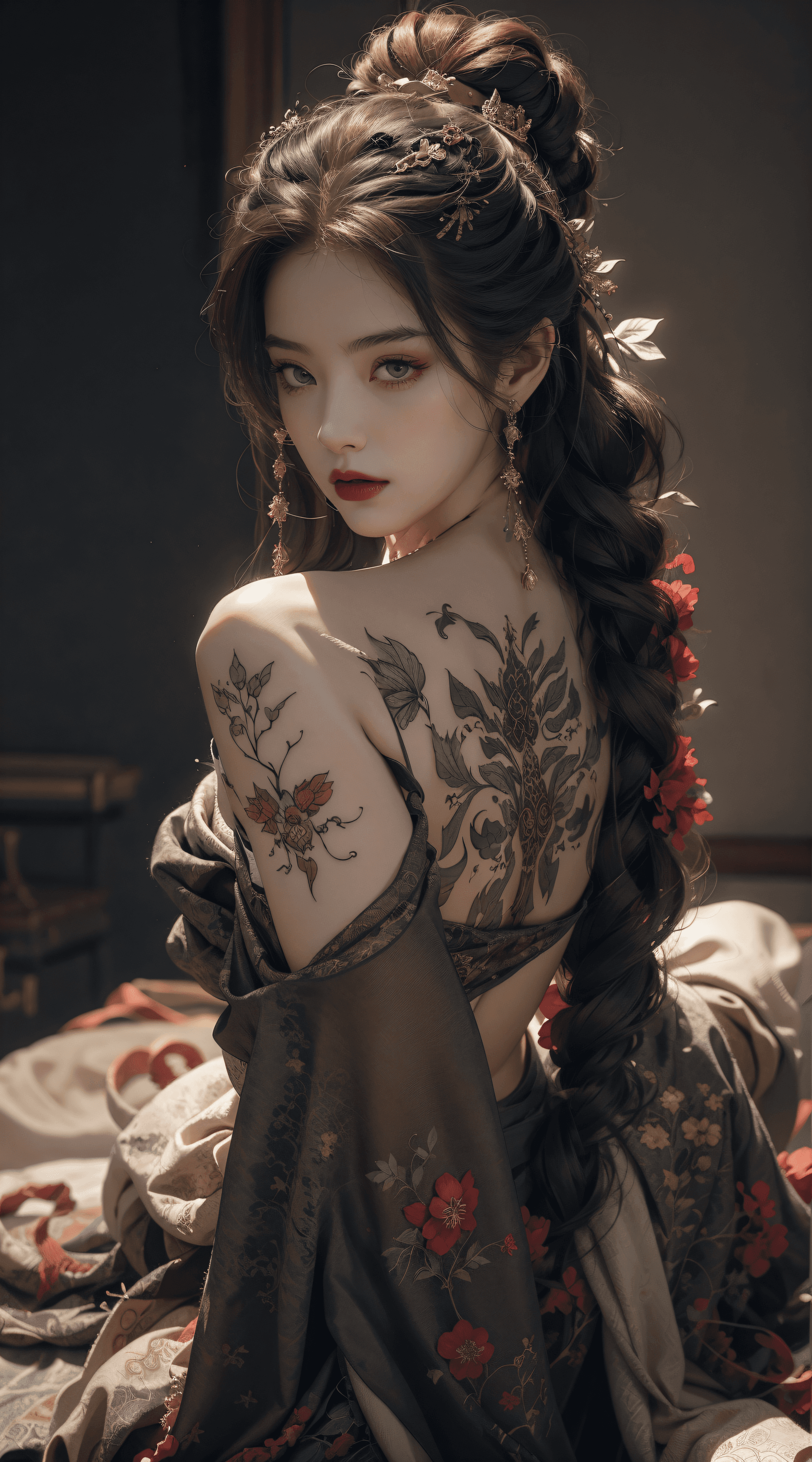 AI generated: 8k UHD, DSLR, masterpiece, high quality, (RAW photo, best quality), (realistic, photo-realistic:1. 3...