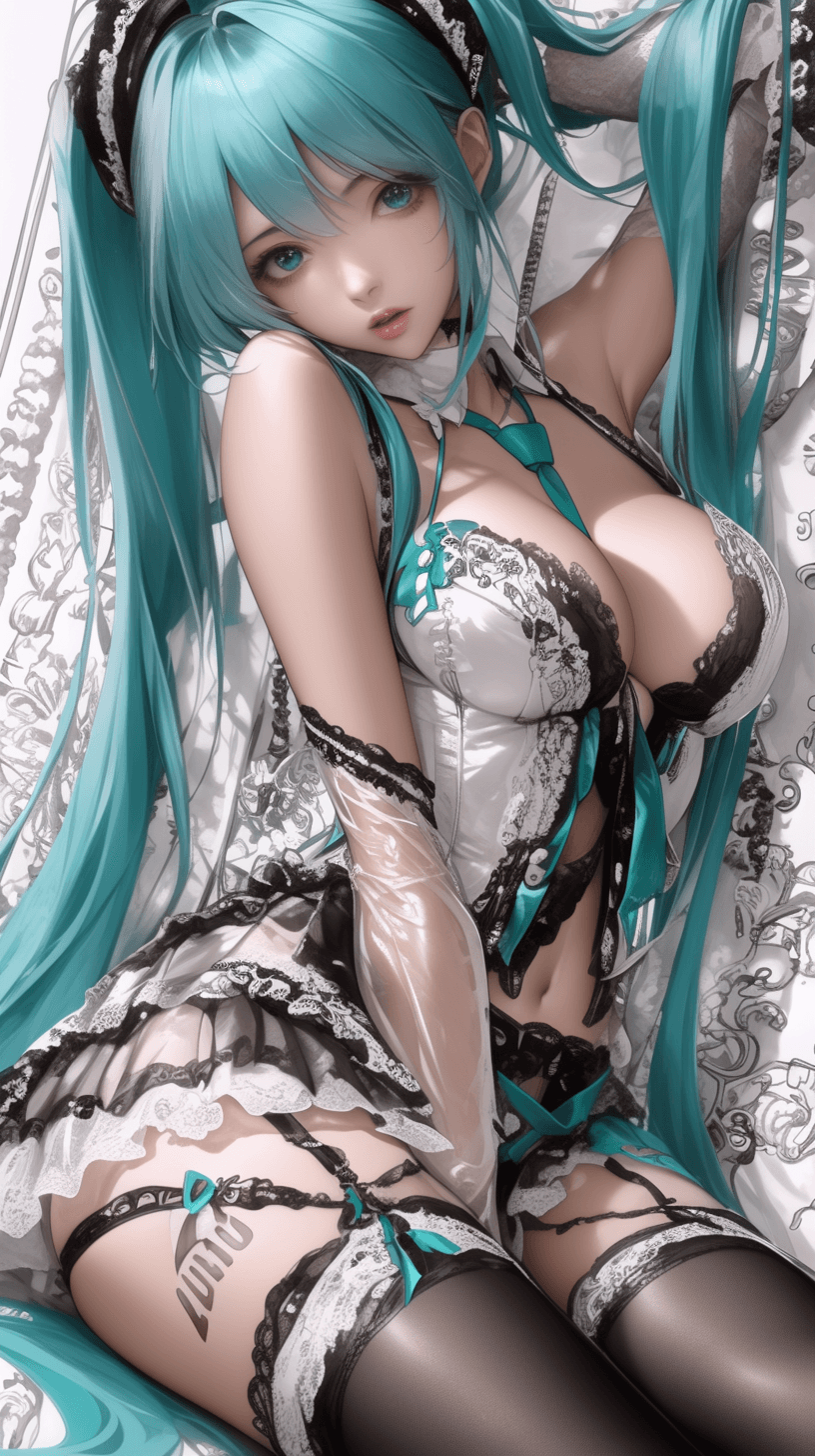 AI generated: miku hatsune 