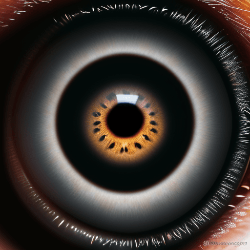 AI generated: hypermacro photography ultra close-up of a jaguar's eye, fierce, ferocity, enraged, expressive, real...