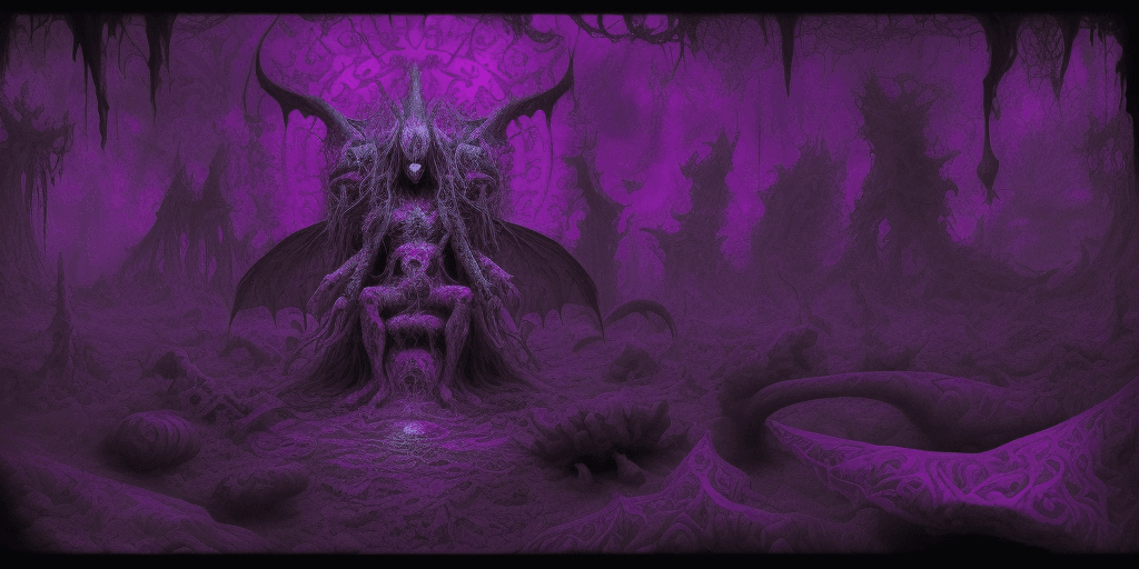 AI generated: (psychedelic bizarre), (Surrealist Dreams), (Devilcore)