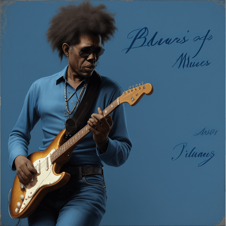 AI generated: Blues music