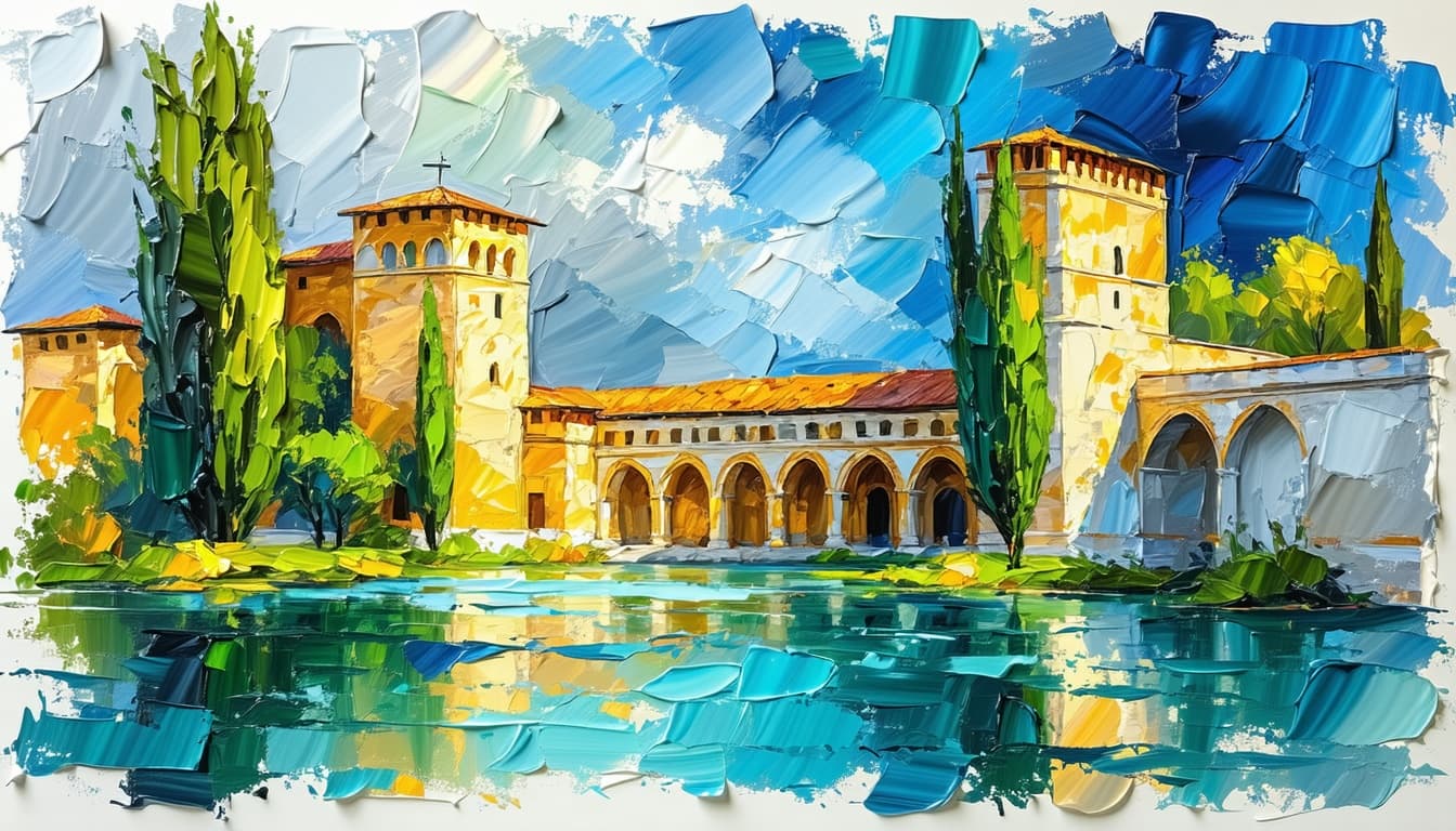 AI generated:  in Gouache Style, Watercolor, Museum Epic Impressionist Maximalist Masterpiece, Thick Brush Strokes...