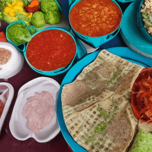 AI generated: para vender comida
