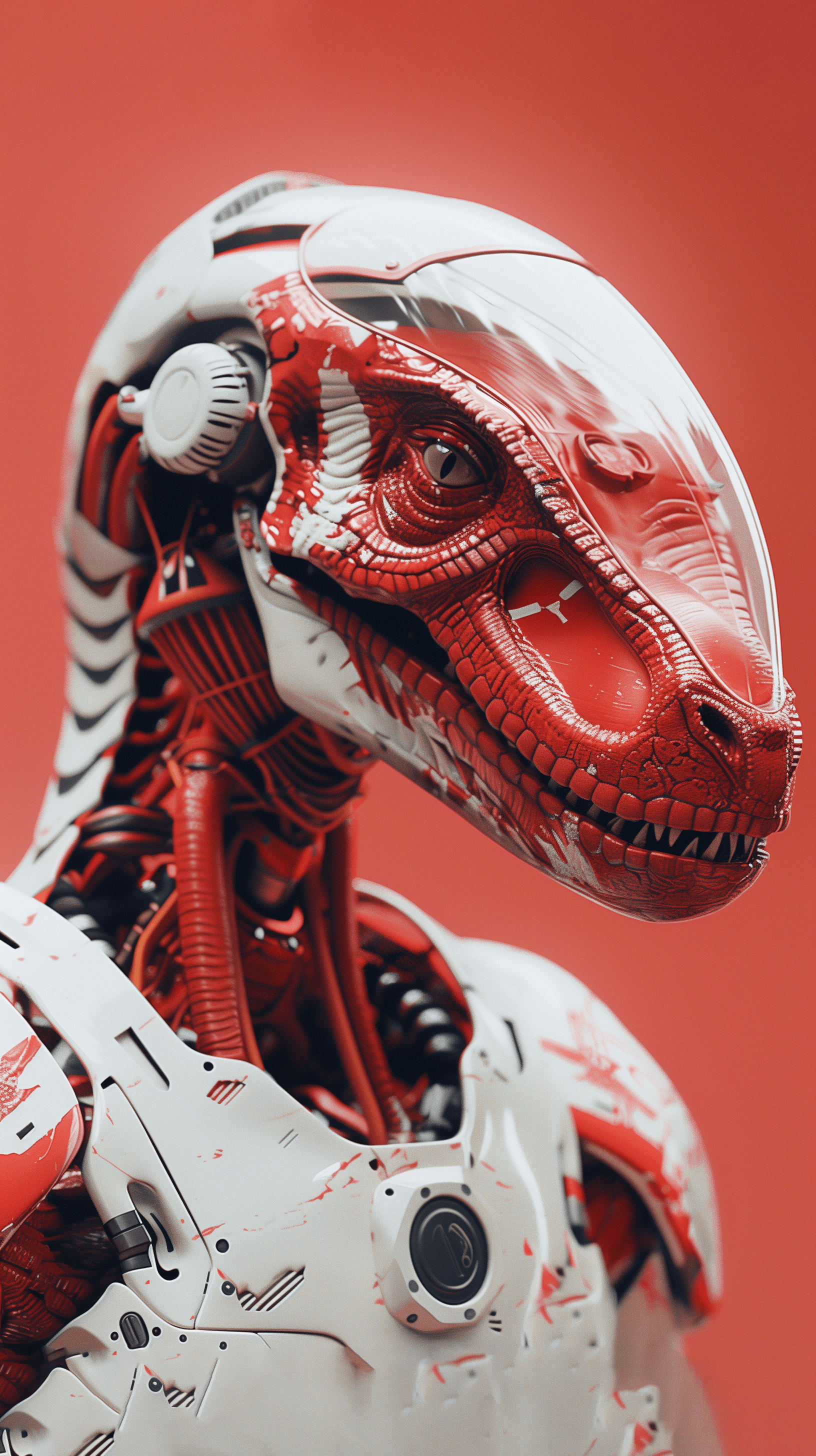 AI generated: Alien dinosaur --ar 9:16 --style raw