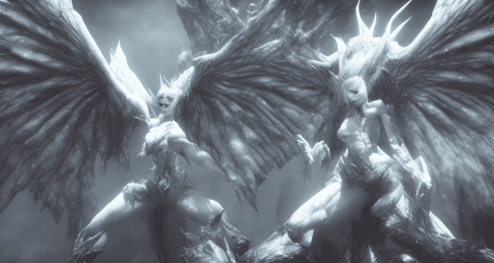 AI generated: An amazing creature, incredibly cute appearance with a hellishly evil soul, in the style of good and...
