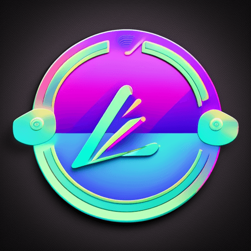 AI generated:  futuristic-looking logo of 'MLBB' vibrant --ar 1:1 --stylize 750 --no text