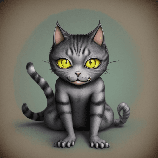 AI generated: Create a story about the adventures of the thin, ugly, and peculiar cat."

Feel free to add more det...