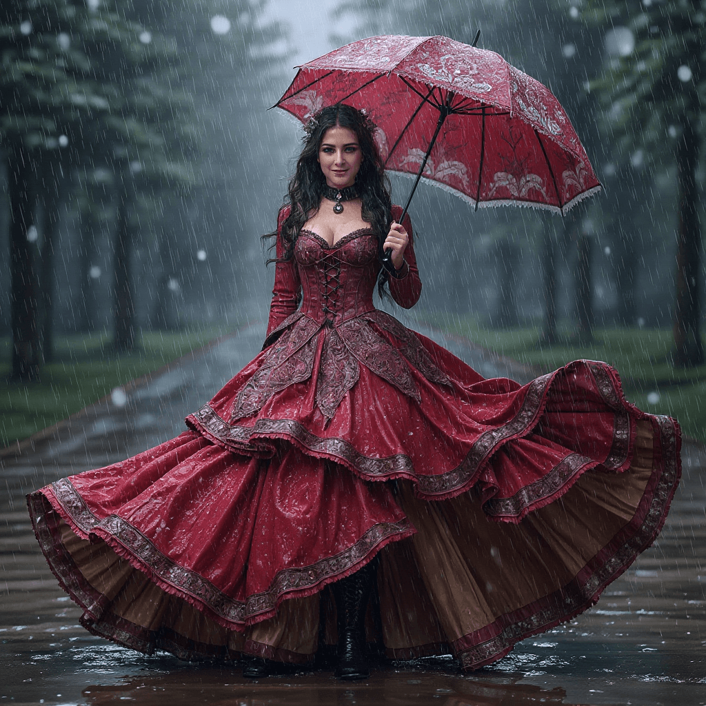 AI generated: Is it raining?