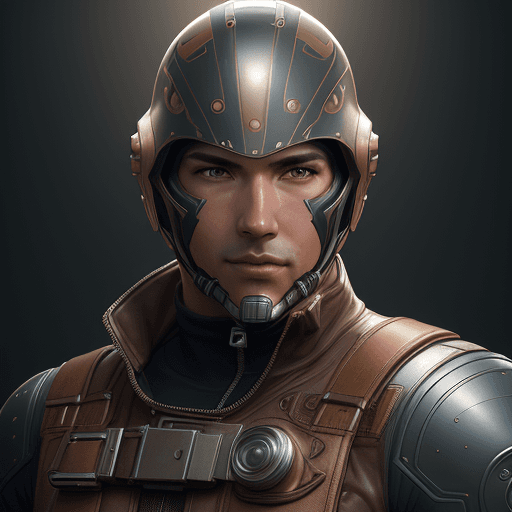 AI generated: male,  hero, no symbol, rocketeer outfit, rocketeer helmet, detailed face, detailed eyes, real face,...