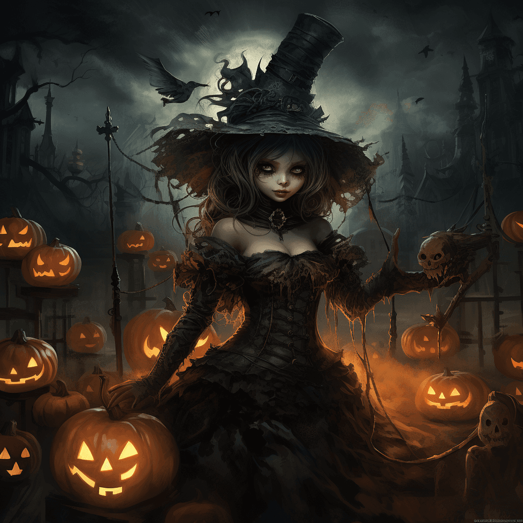 AI generated: halloween