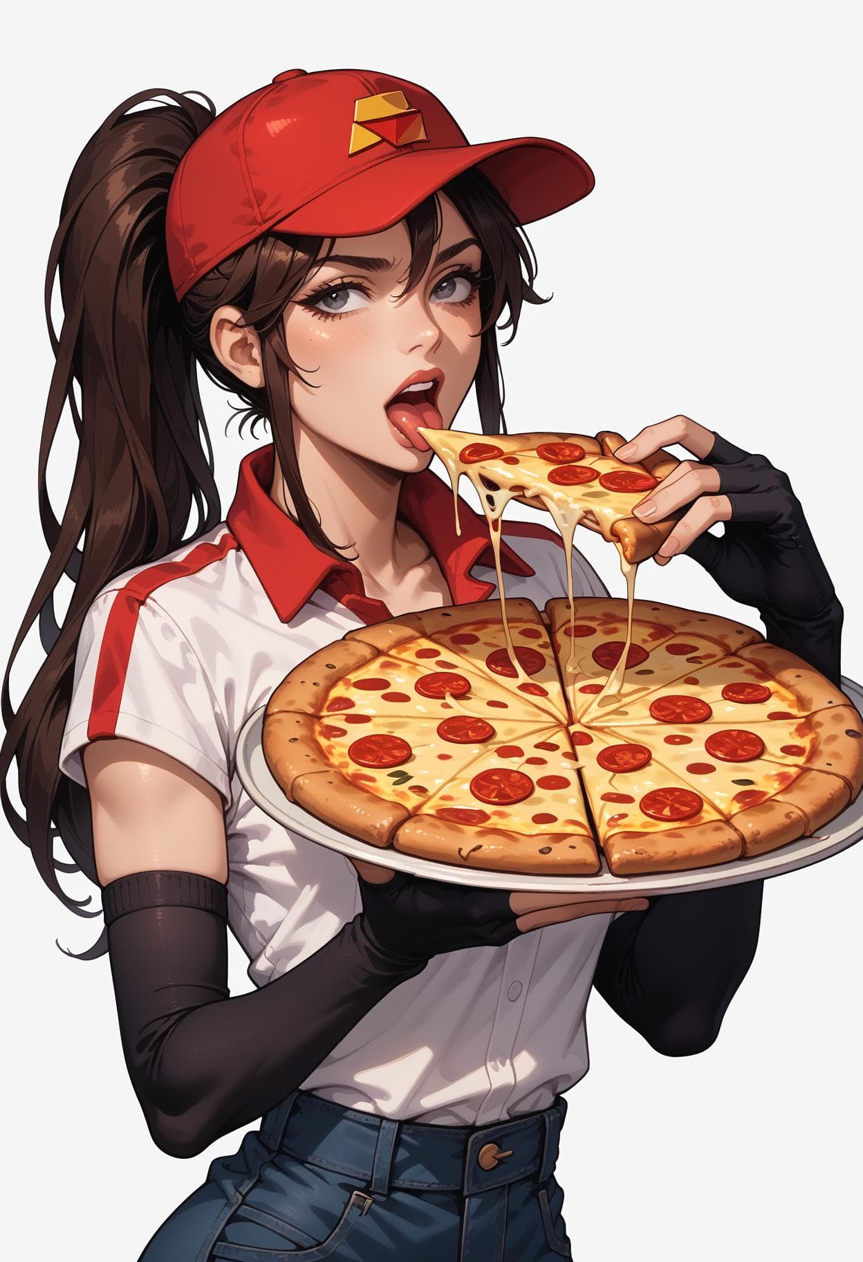Pizza Delivery Sivir, (League of Legends), LoRA, PonyXL