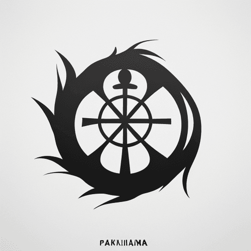 AI generated: crea un logo minimalista inspirado en ONe piece con la palabra nakana