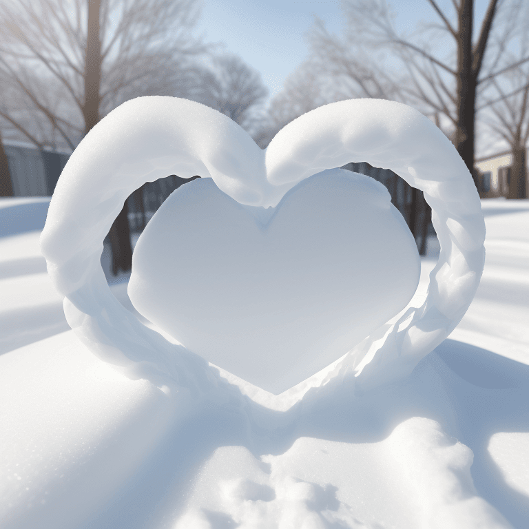 AI generated: (hyperrealism : 1. 4), (award winning: 1. 4) (masterpiece photo: 1. 4) BREAK  winter, snow, cold, he...