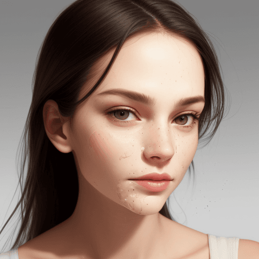 AI generated: smooth face