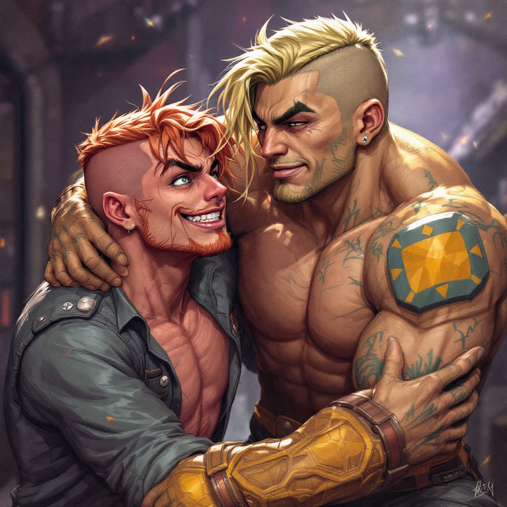 AI generated: T1 gay