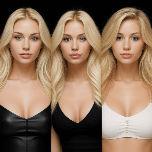 AI generated: Blonde women 