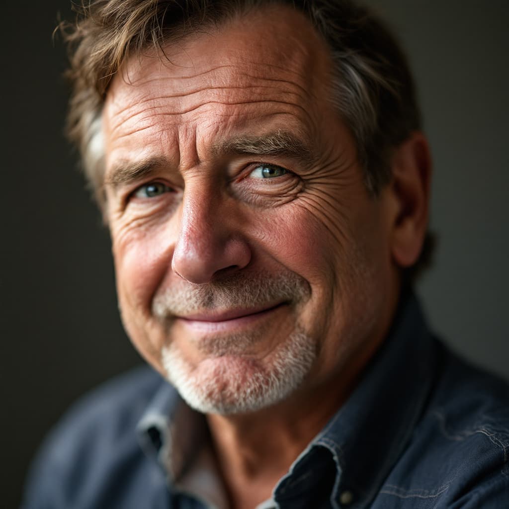 AI generated: Generate a highly realistic, high-resolution photo of an Austrian man in his 50s, with brown hair an...