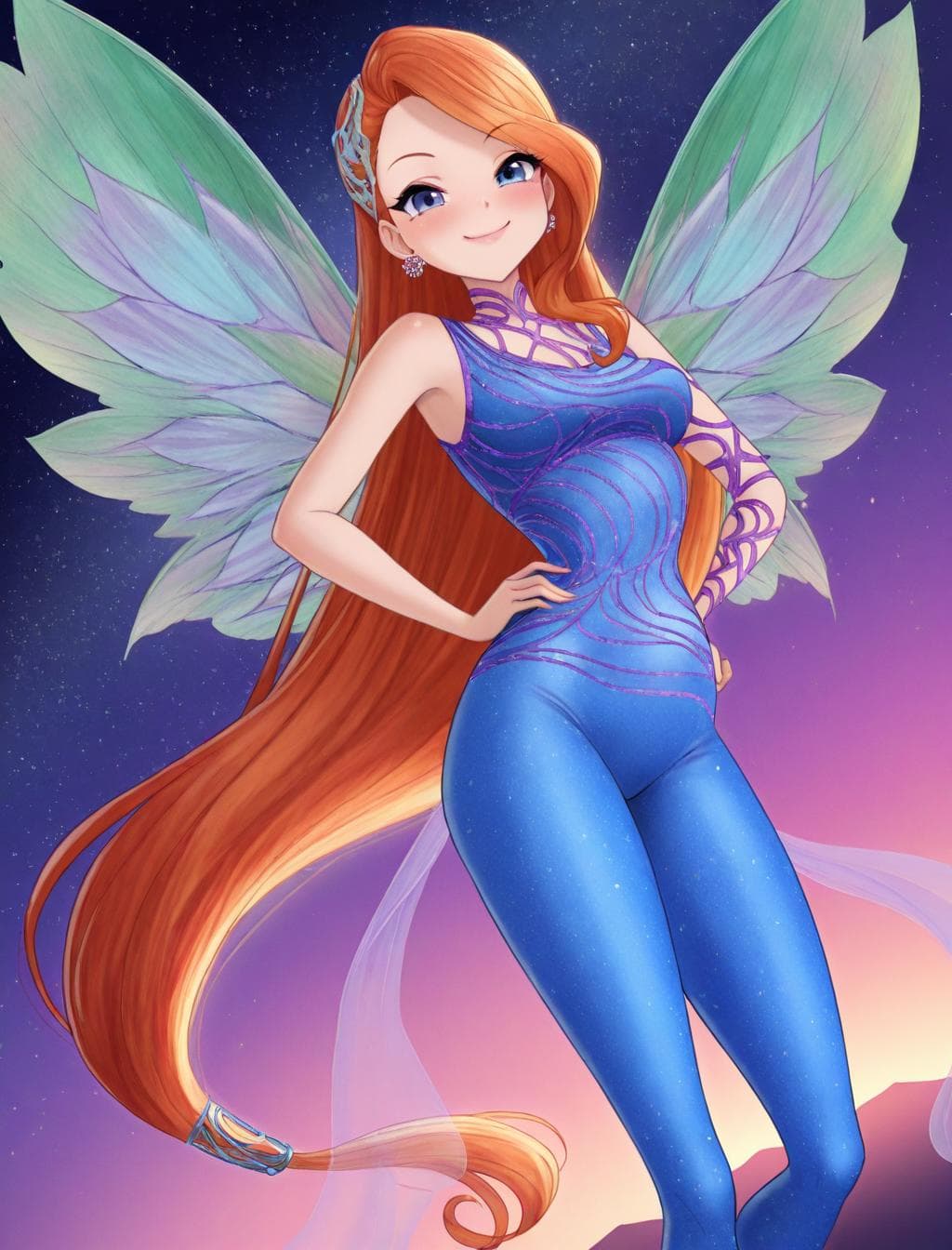 Bloom Fairy Transformations (Anime) [ILLUSTRIOUS VERSIONS] | Winx Club