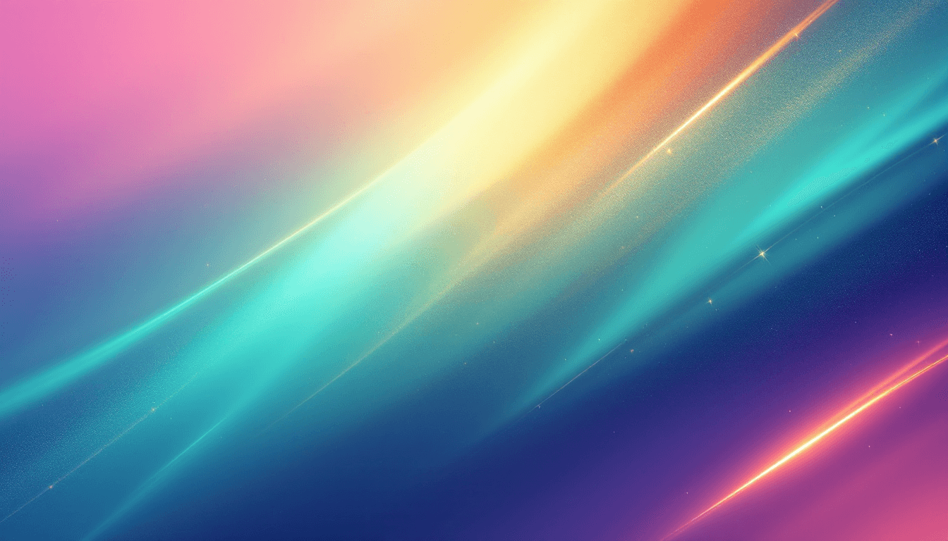 AI generated: Create a dynamic gradient background that blends from a deep violet at the top to a vibrant turquois...