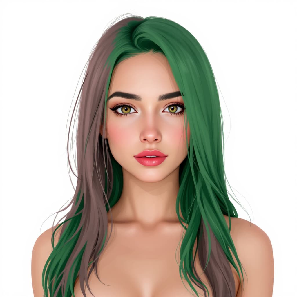 AI generated: female, random hair color, random hair length, random location, random body type, random skin color