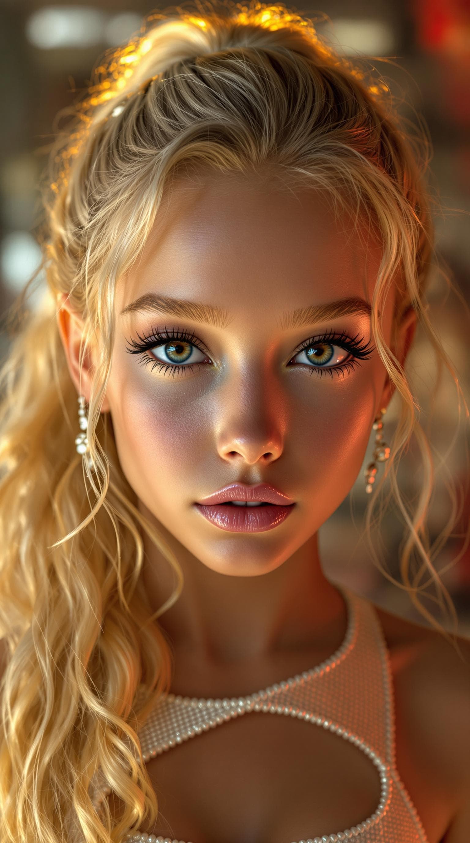 AI generated: a professional photo of a exceptionally beautiful girl in the world (age 11), (eleven year old) high...