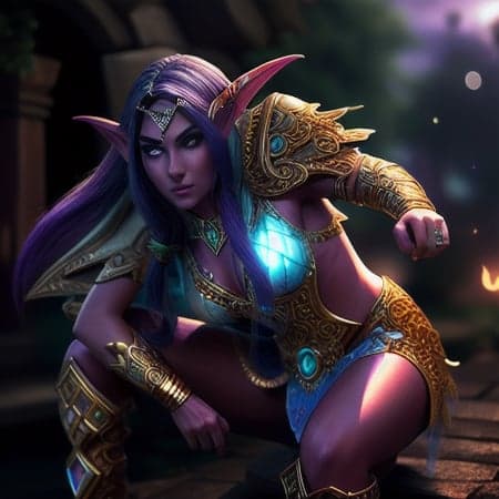 Warcraft's Tyrande Whisperwind - Image 5