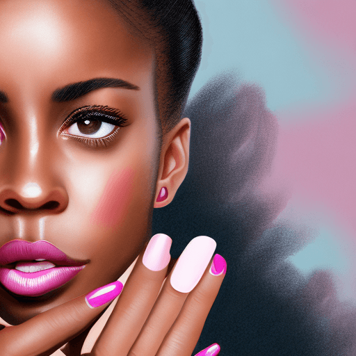 AI generated: Close-up of a young african american woman with brown eyes and brown dredlock updo hair style . She ...