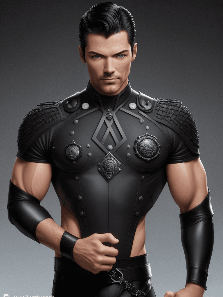 AI generated: Use Gestalt Principles, Use Gestalt Laws, 1man, 49 year old man, male focus, (reminiscent of RyanPae...